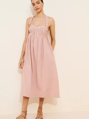 Free People Midi Tie-Back dress